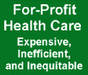 For profit healthcare